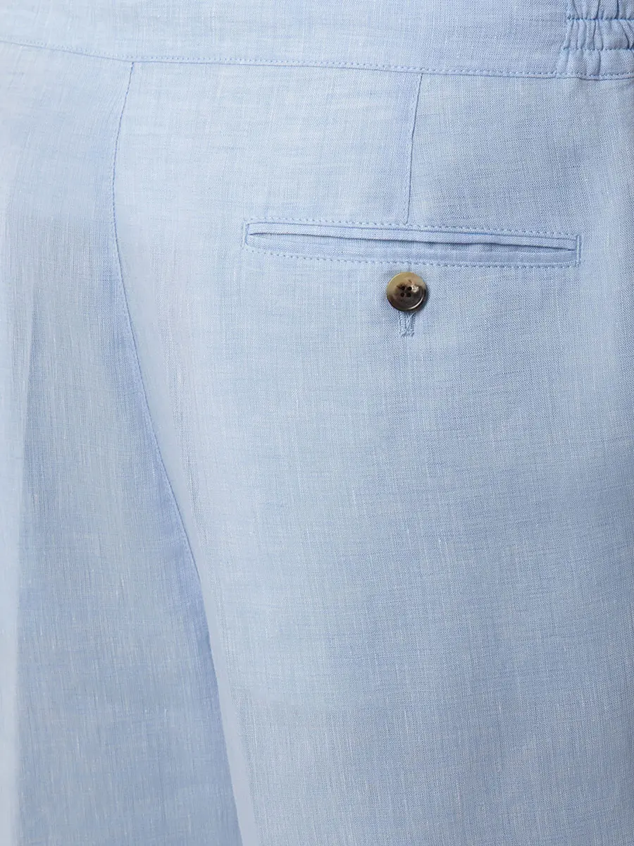 Шорты льняные