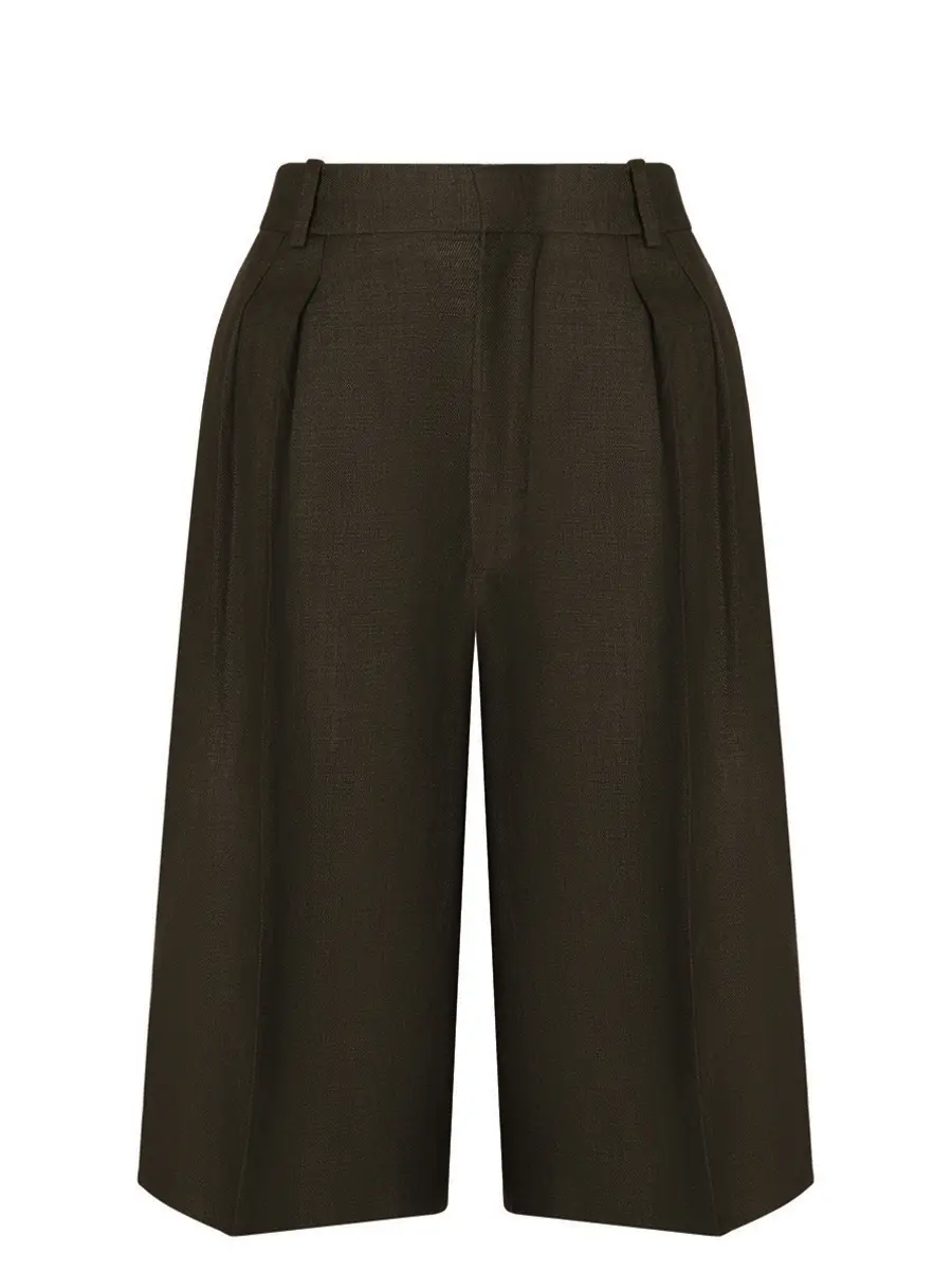 Шорты льняные