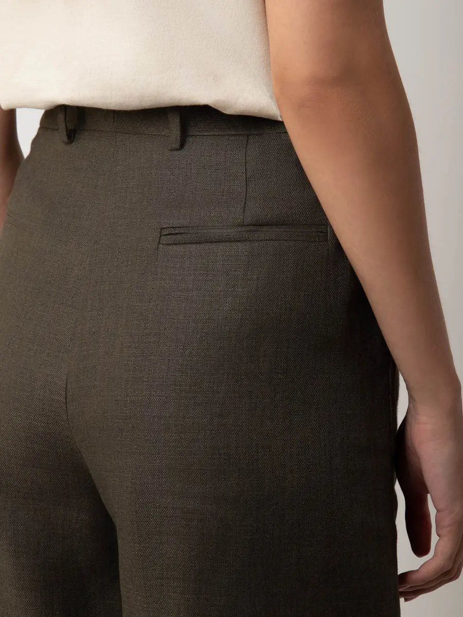 Шорты льняные