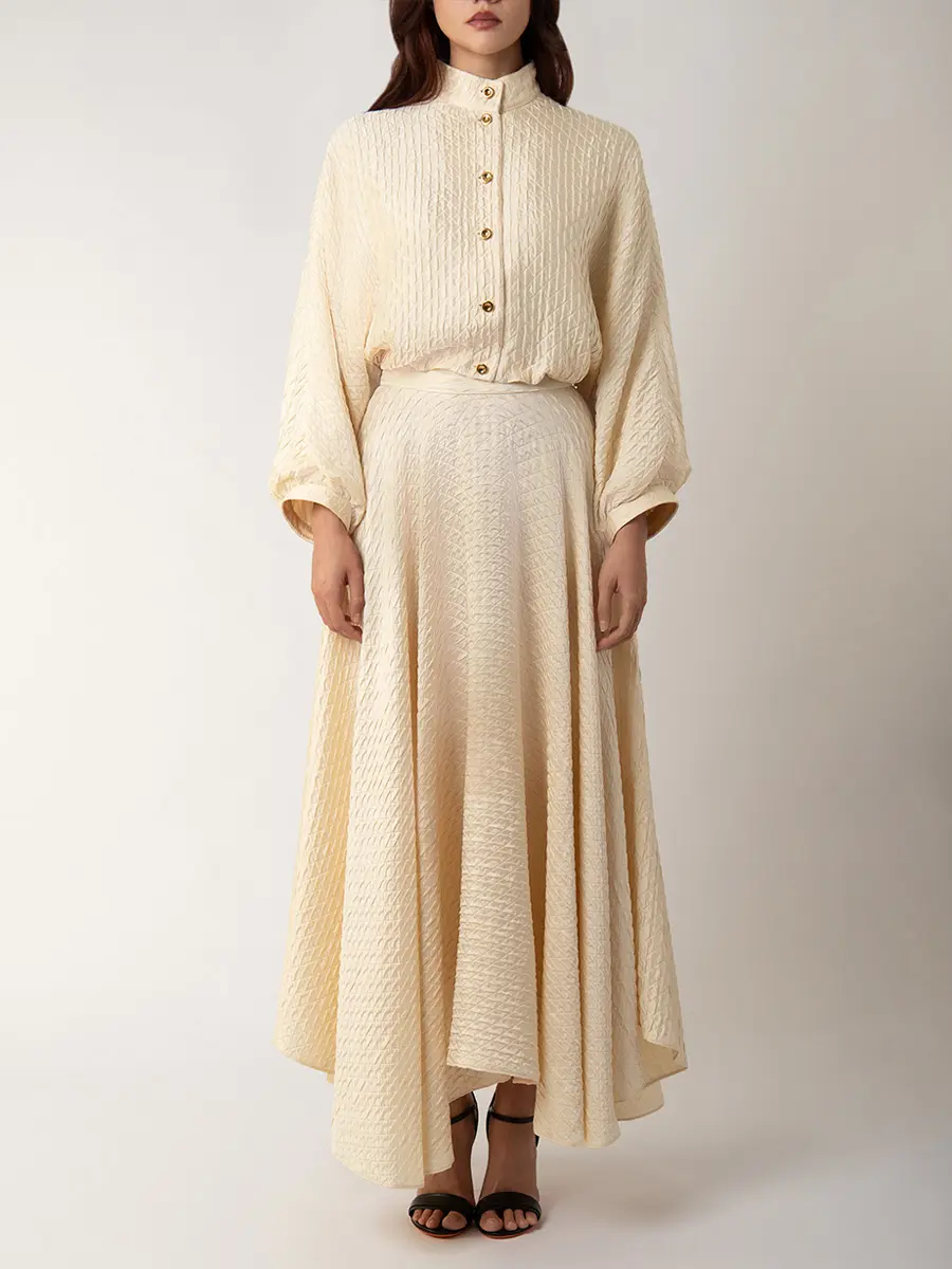 Юбка шелковая