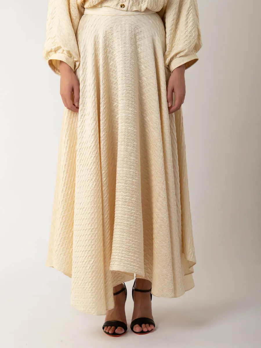 Юбка шелковая