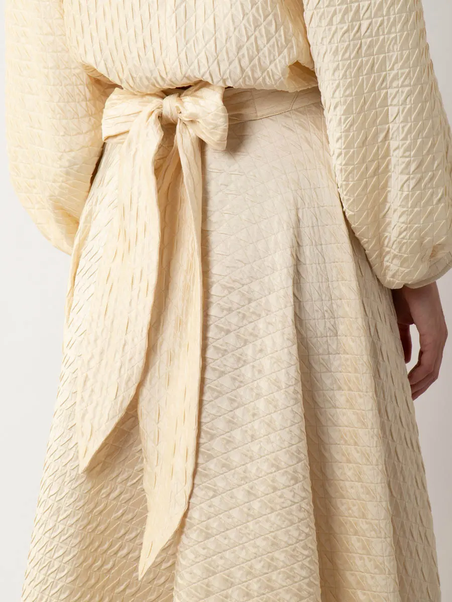 Юбка шелковая