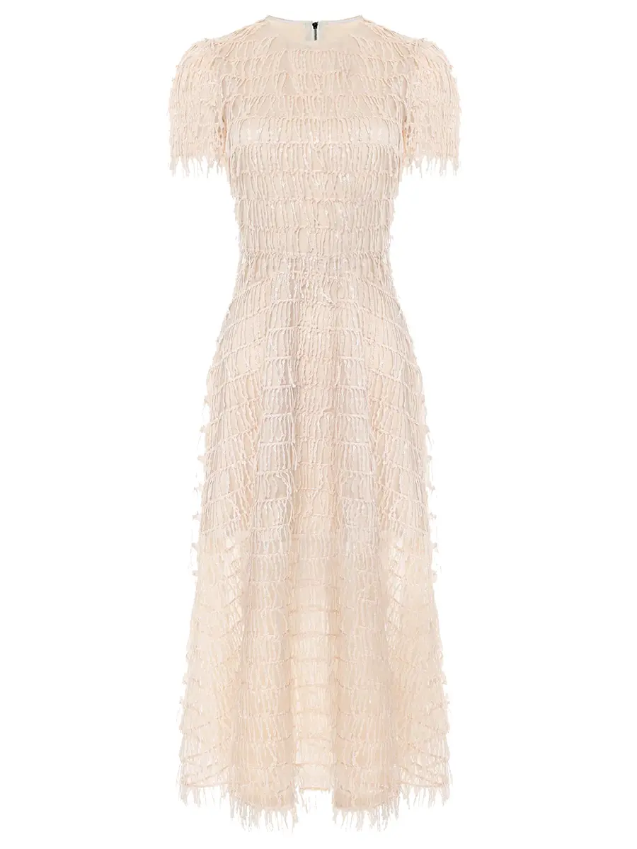 Платье с пайетками