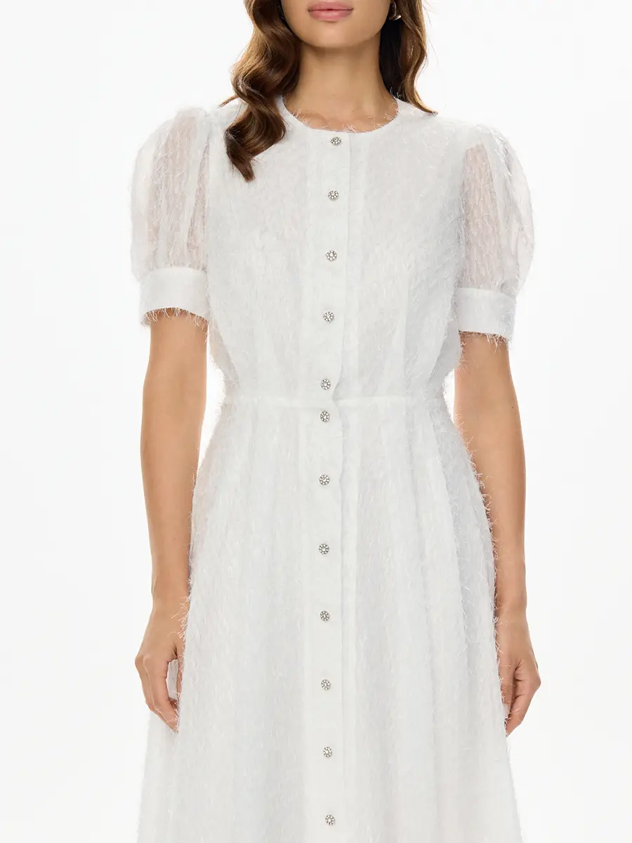 Платье однотонное