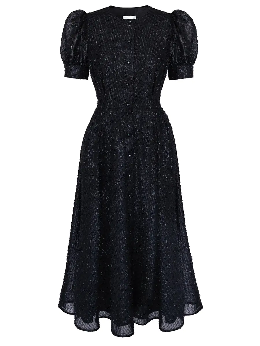 Платье однотонное