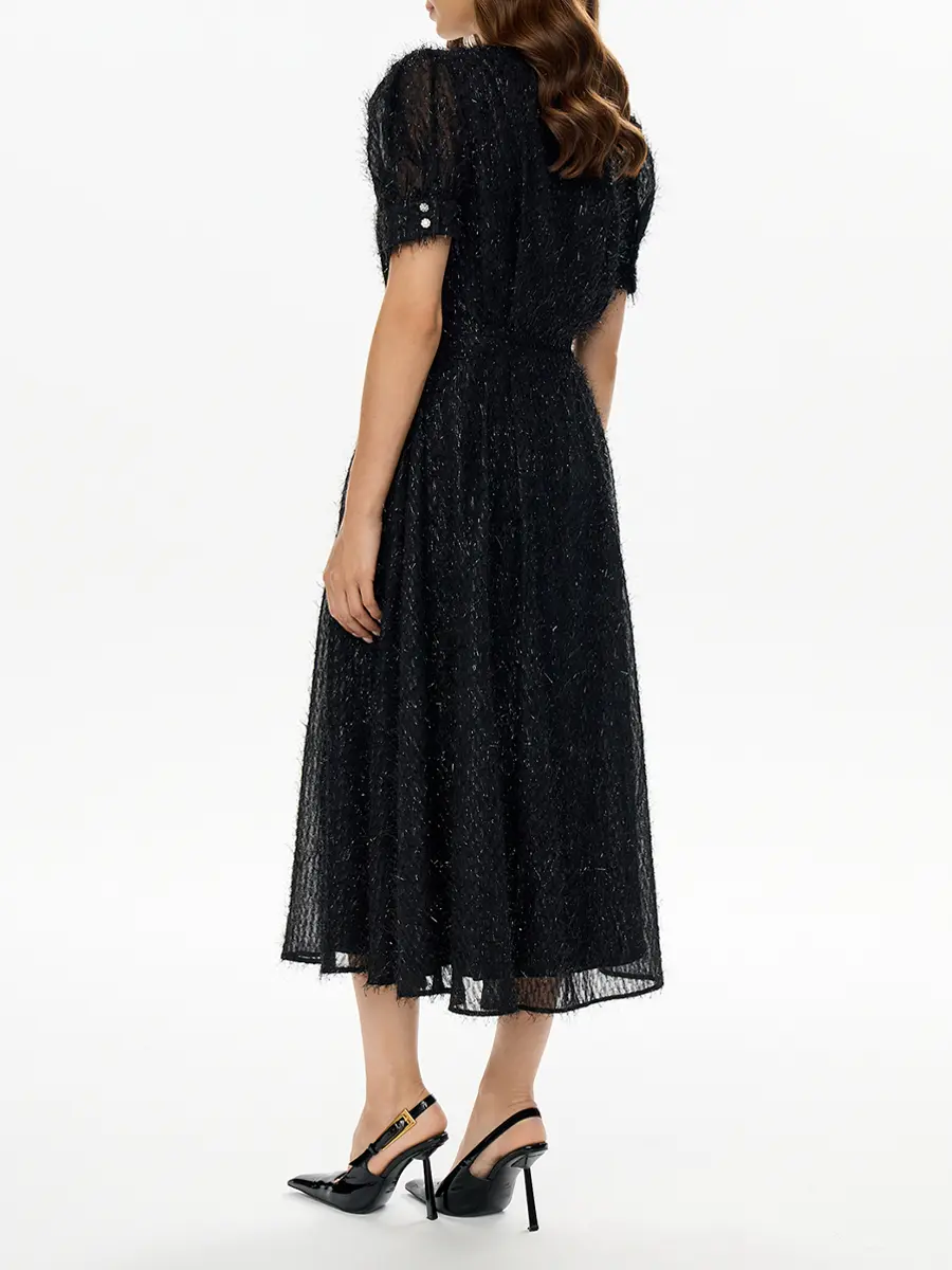 Платье однотонное