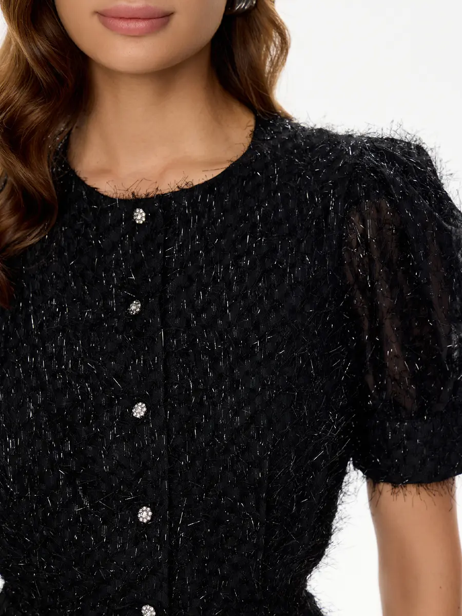 Платье однотонное