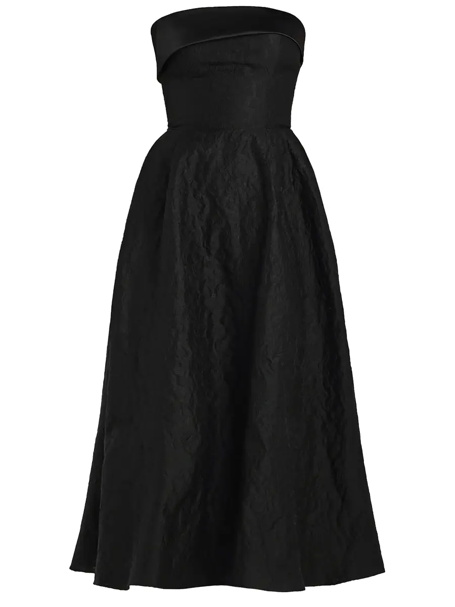 Платье из жаккарда