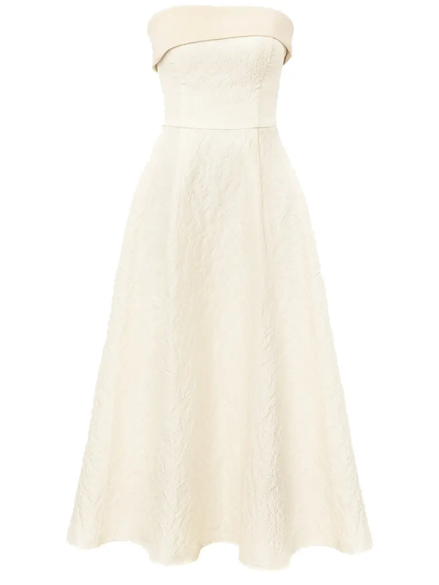 Платье из жаккарда