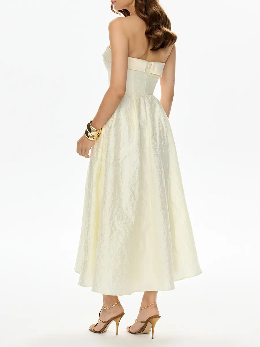 Платье из жаккарда