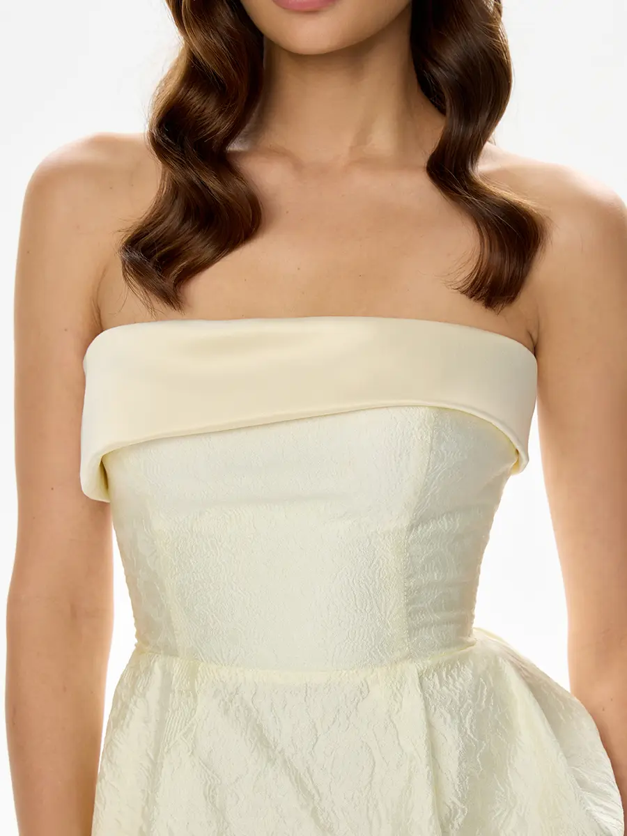 Платье из жаккарда