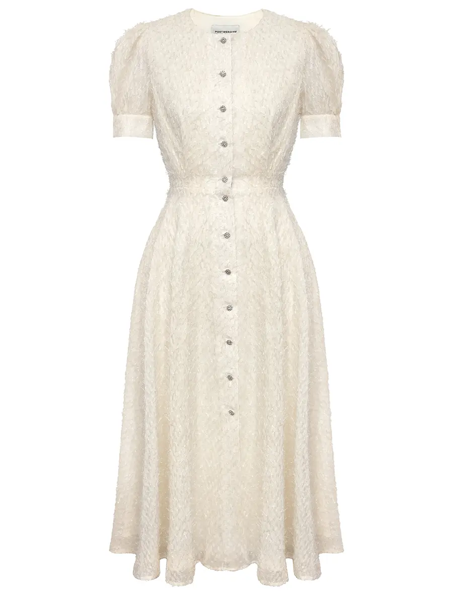 Платье однотонное