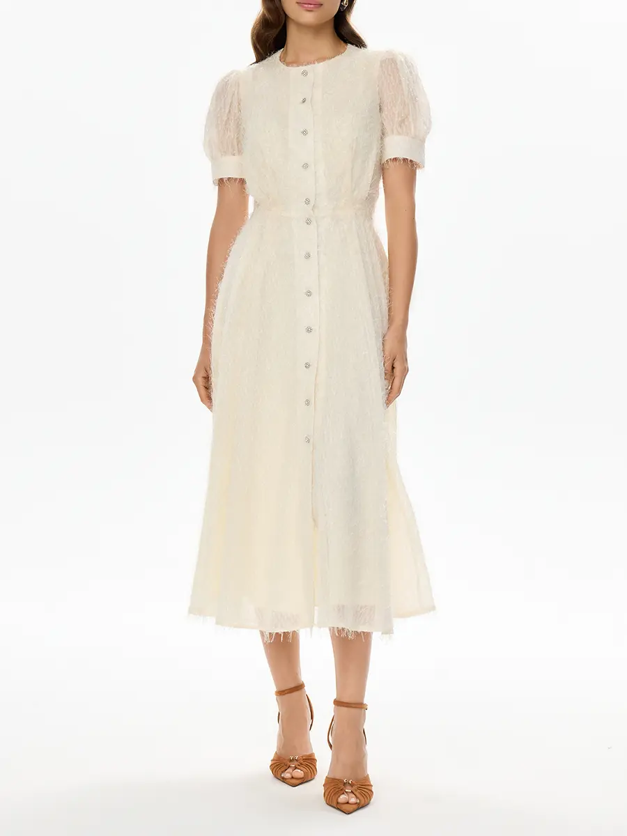 Платье однотонное