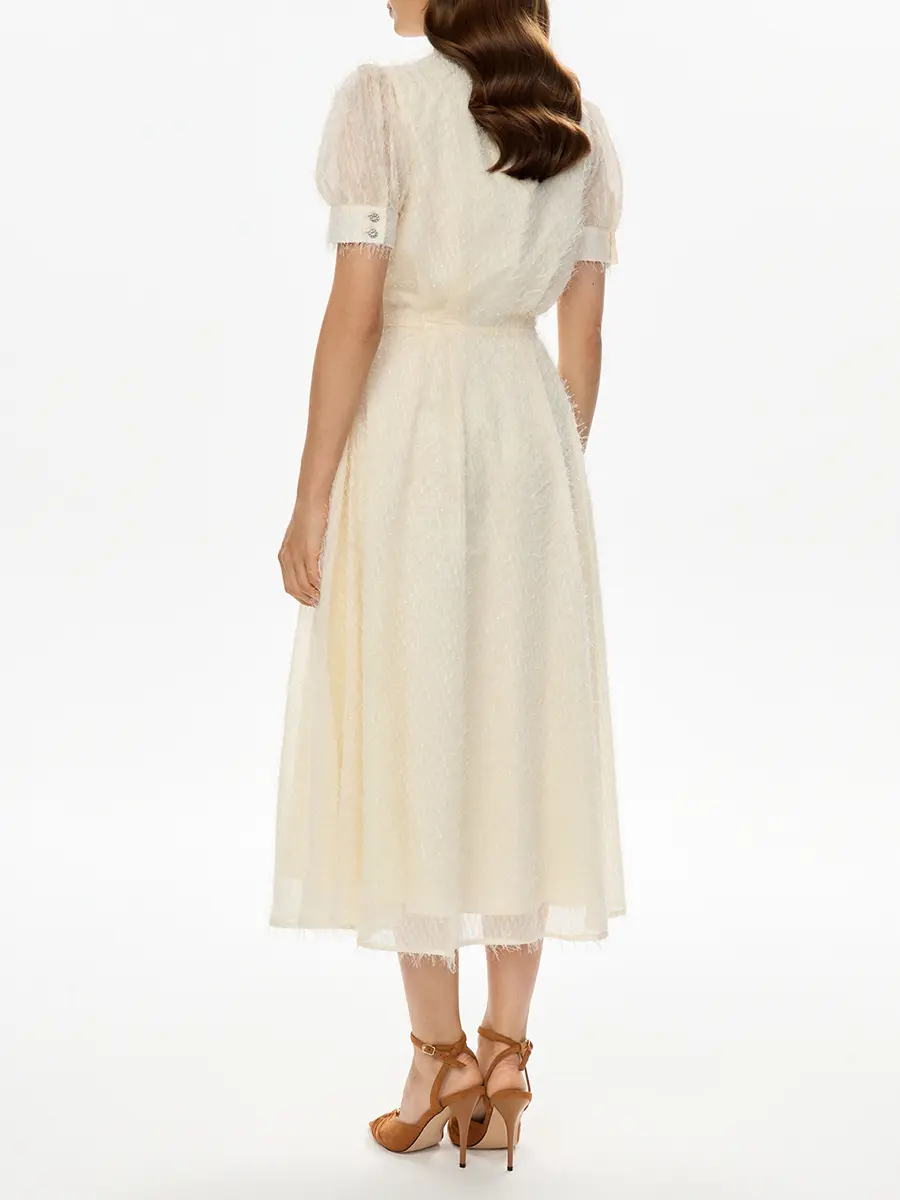 Платье однотонное