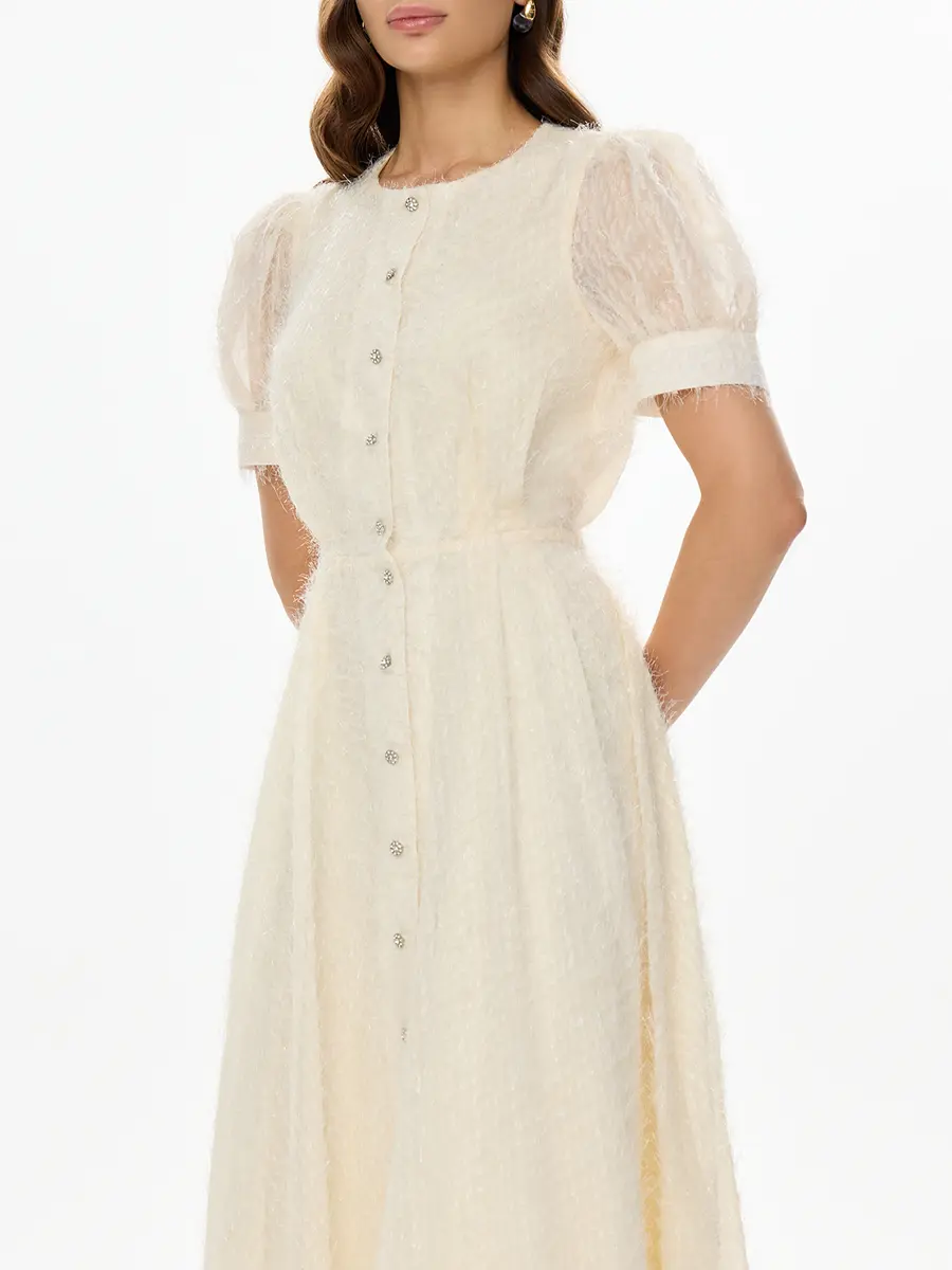 Платье однотонное