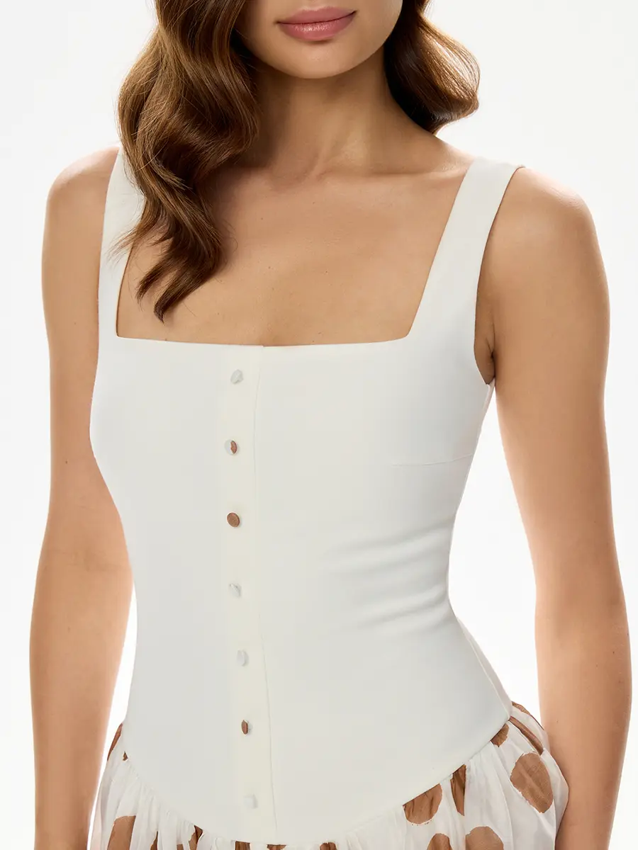 Платье из тенселя