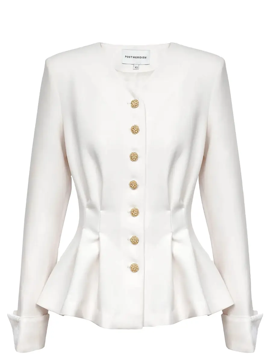 Жакет однотонный