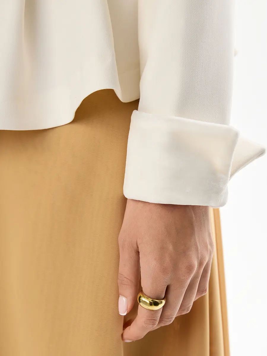 Жакет однотонный