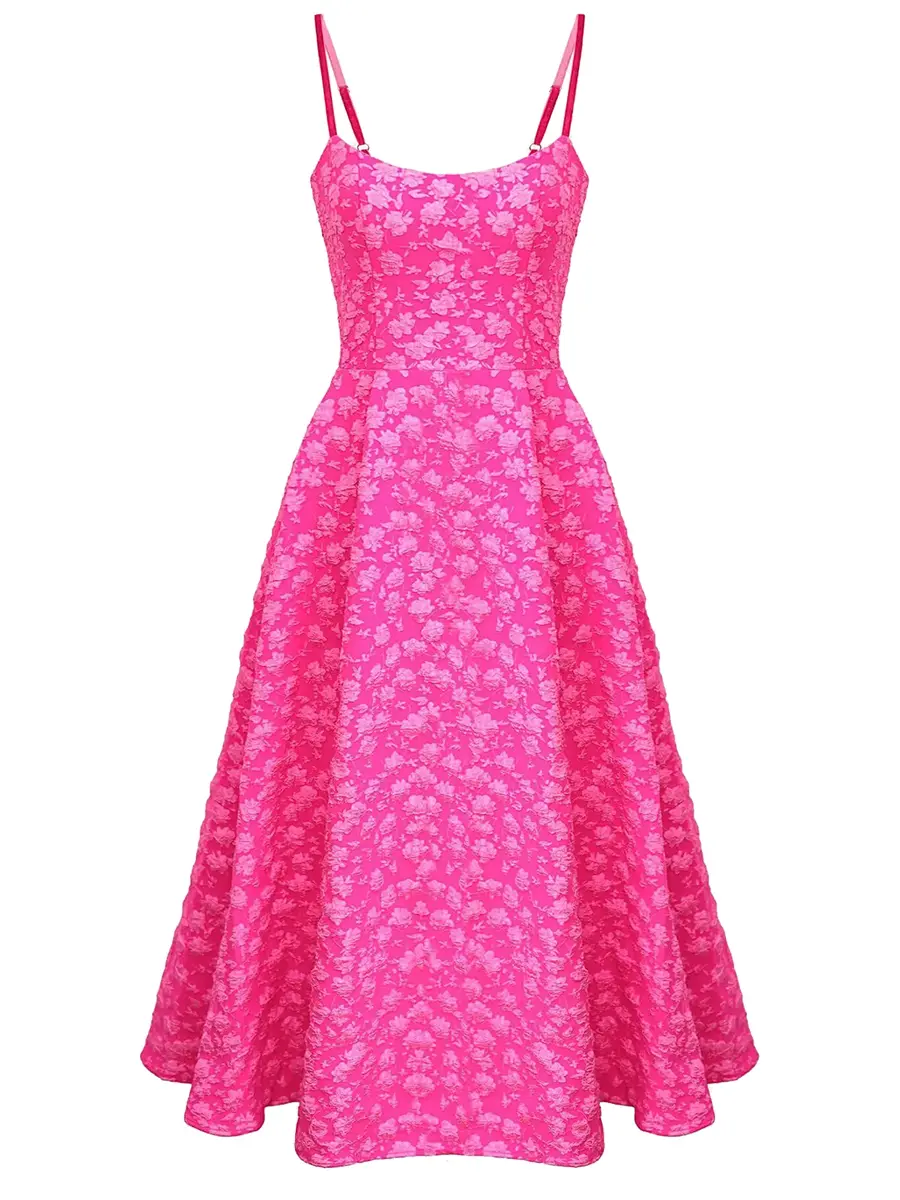 Платье из жаккарда