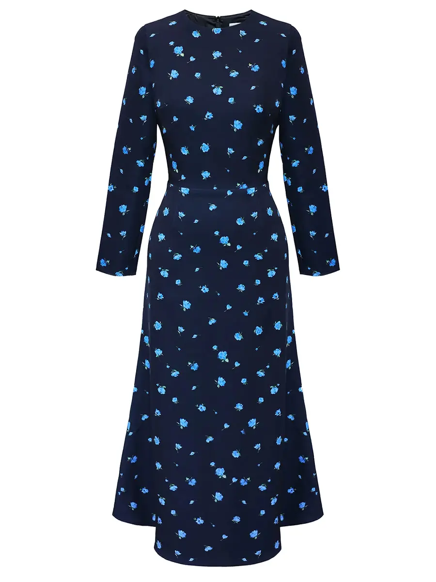 Платье с принтом