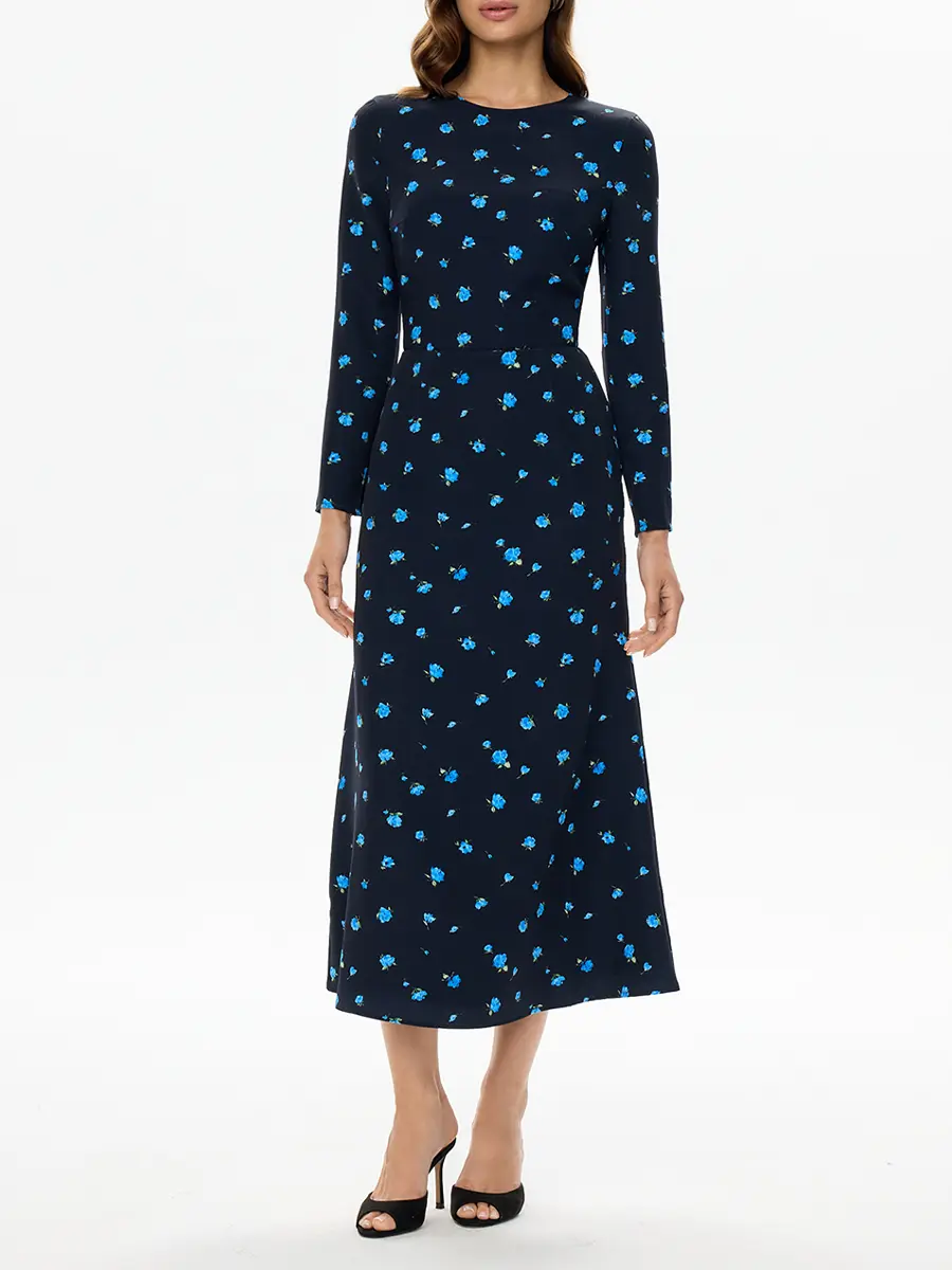 Платье с принтом