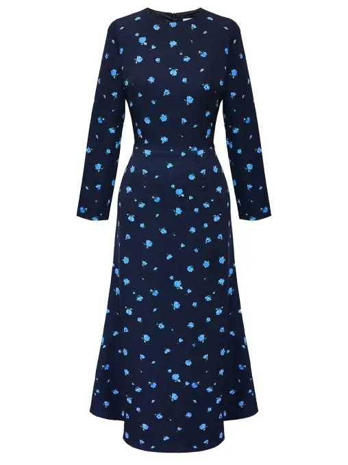 Платье с принтом POST MERIDIEM