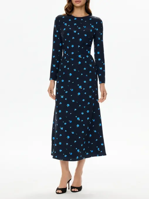 Платье с принтом POST MERIDIEM