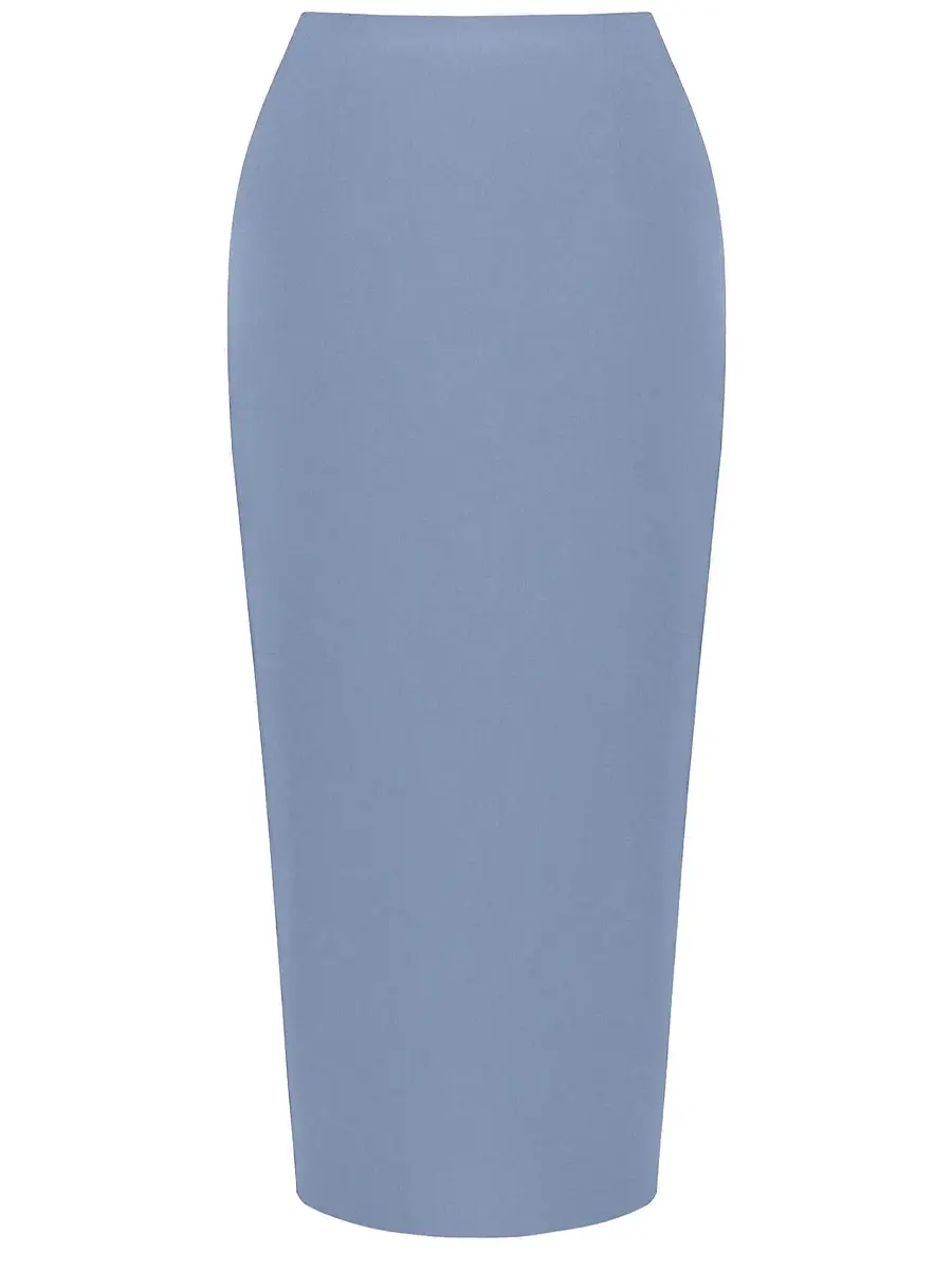 Юбка однотонная