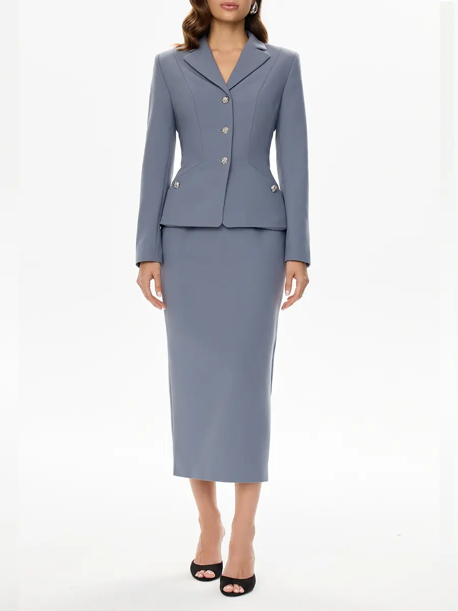 Юбка однотонная