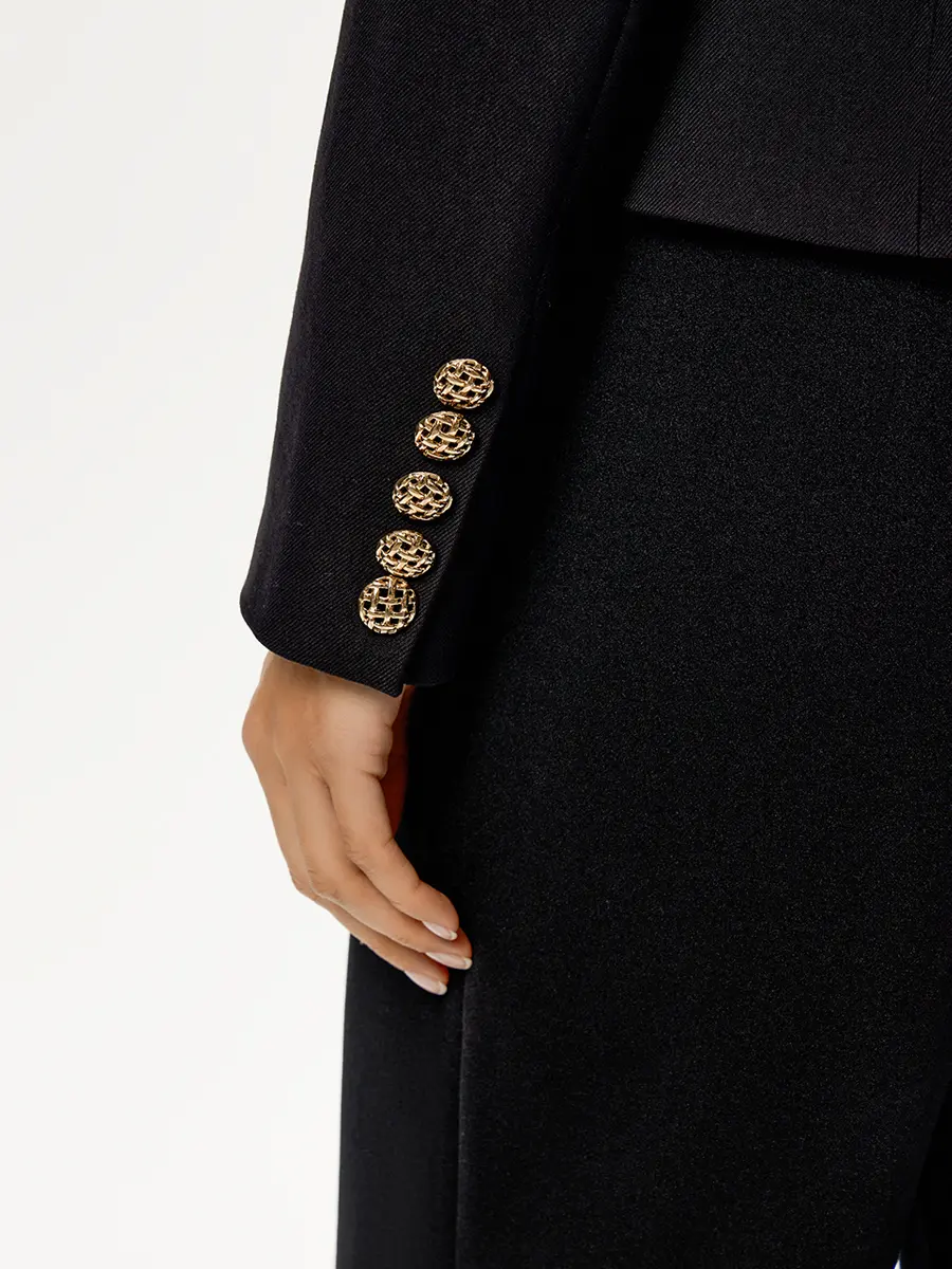 Жакет однотонный