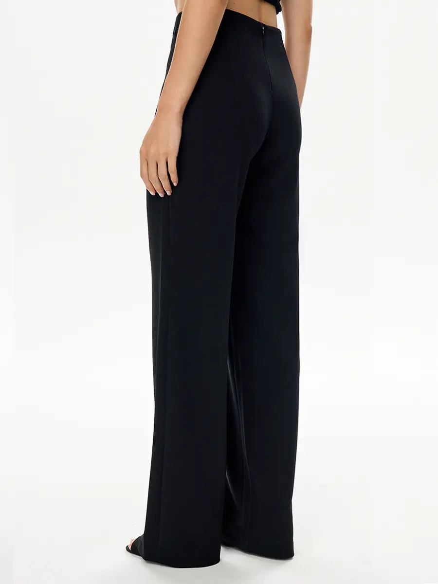 Брюки однотонные