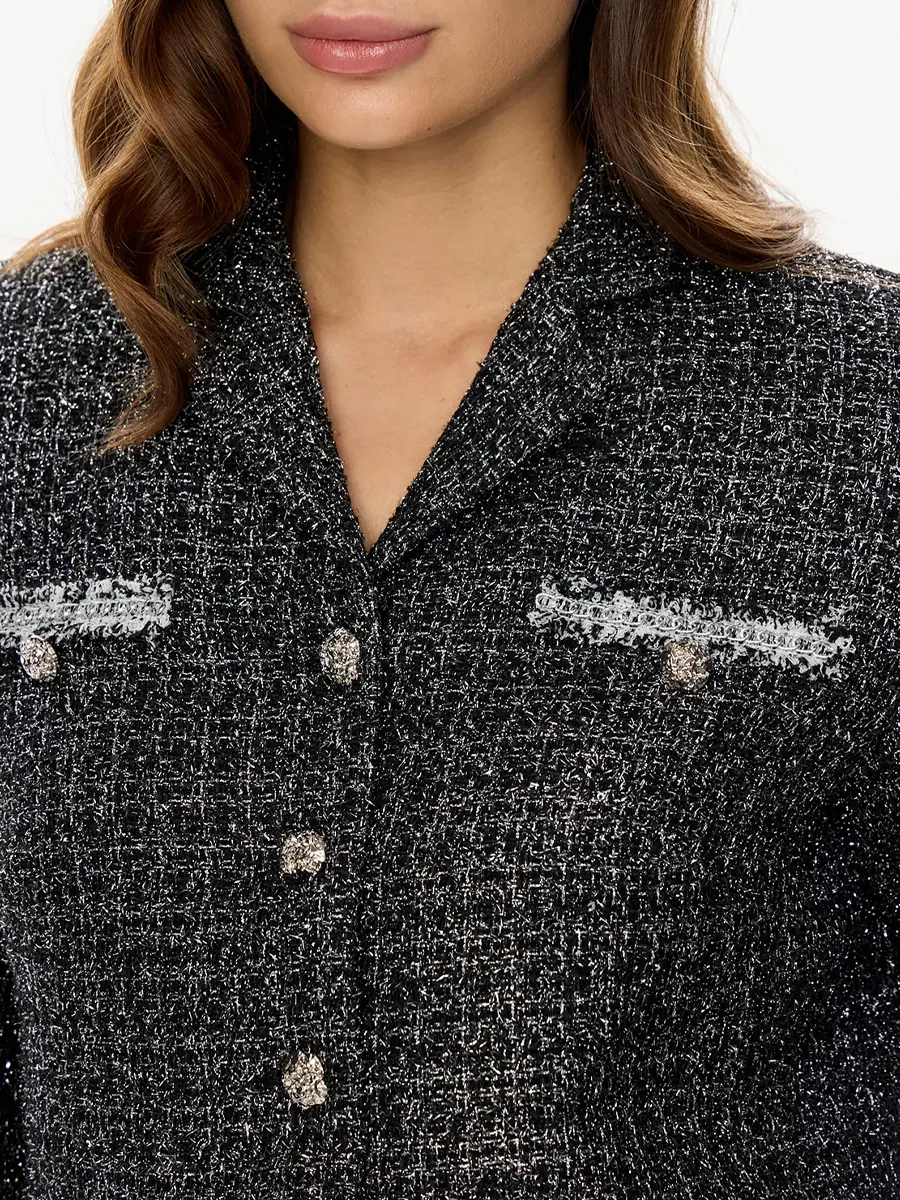 Жакет с люрексом