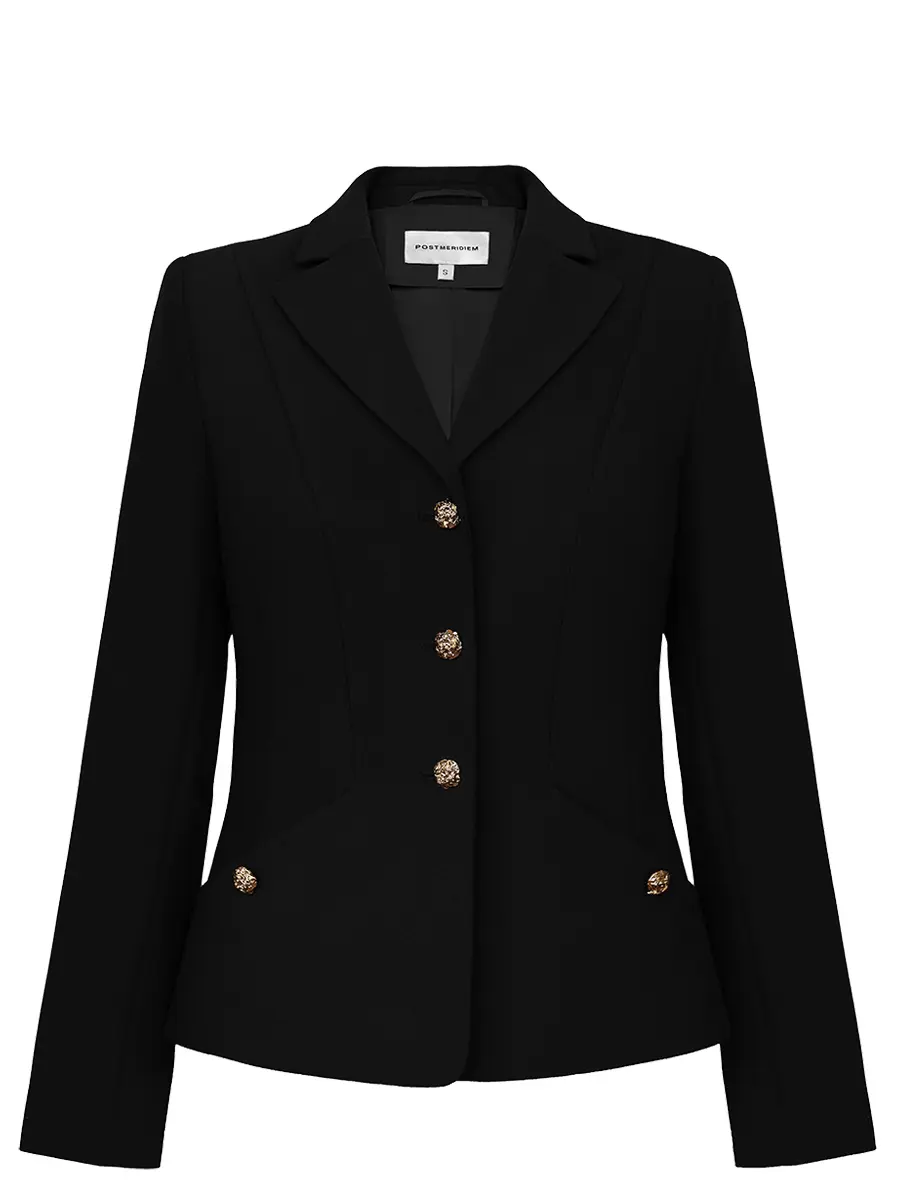 Жакет однотонный