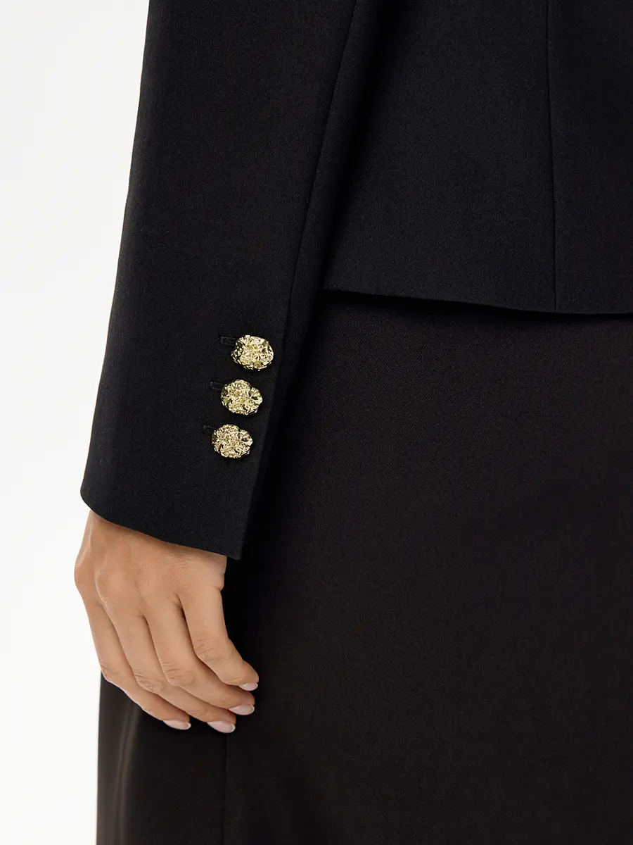 Жакет однотонный