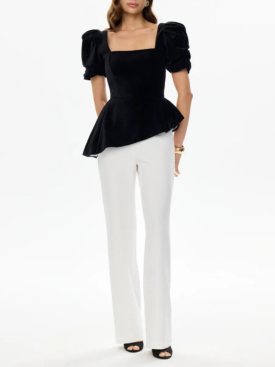 Топ бархатный