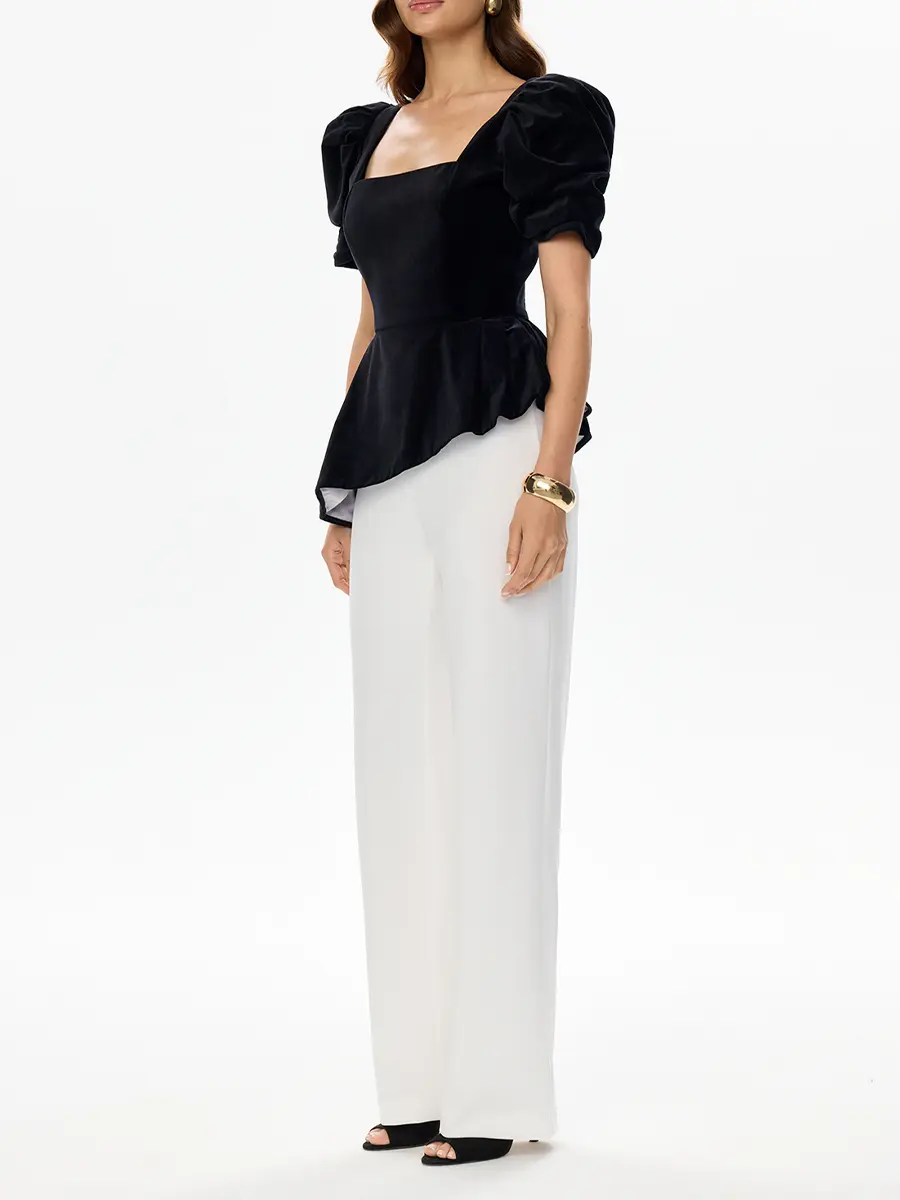 Топ бархатный