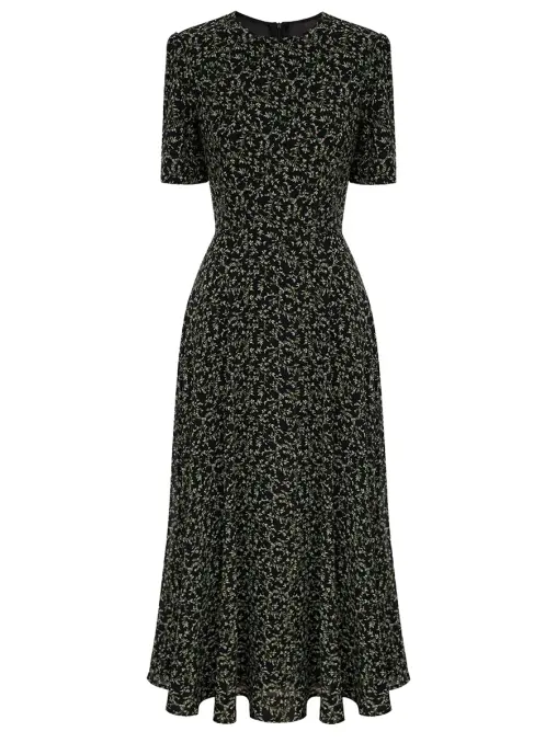 Платье с принтом POST MERIDIEM