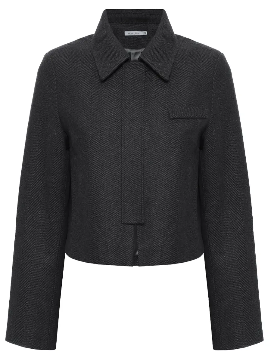 Жакет шерстяной