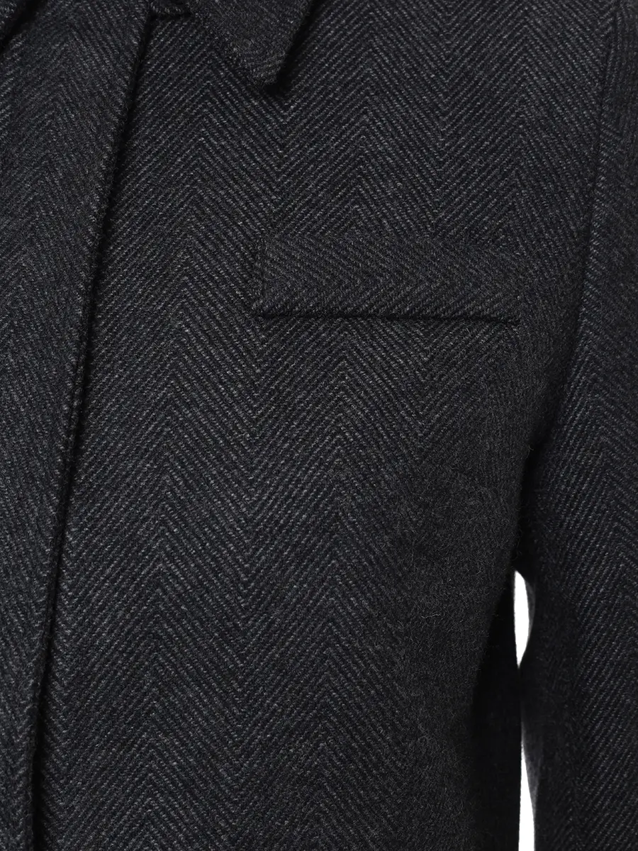 Жакет шерстяной