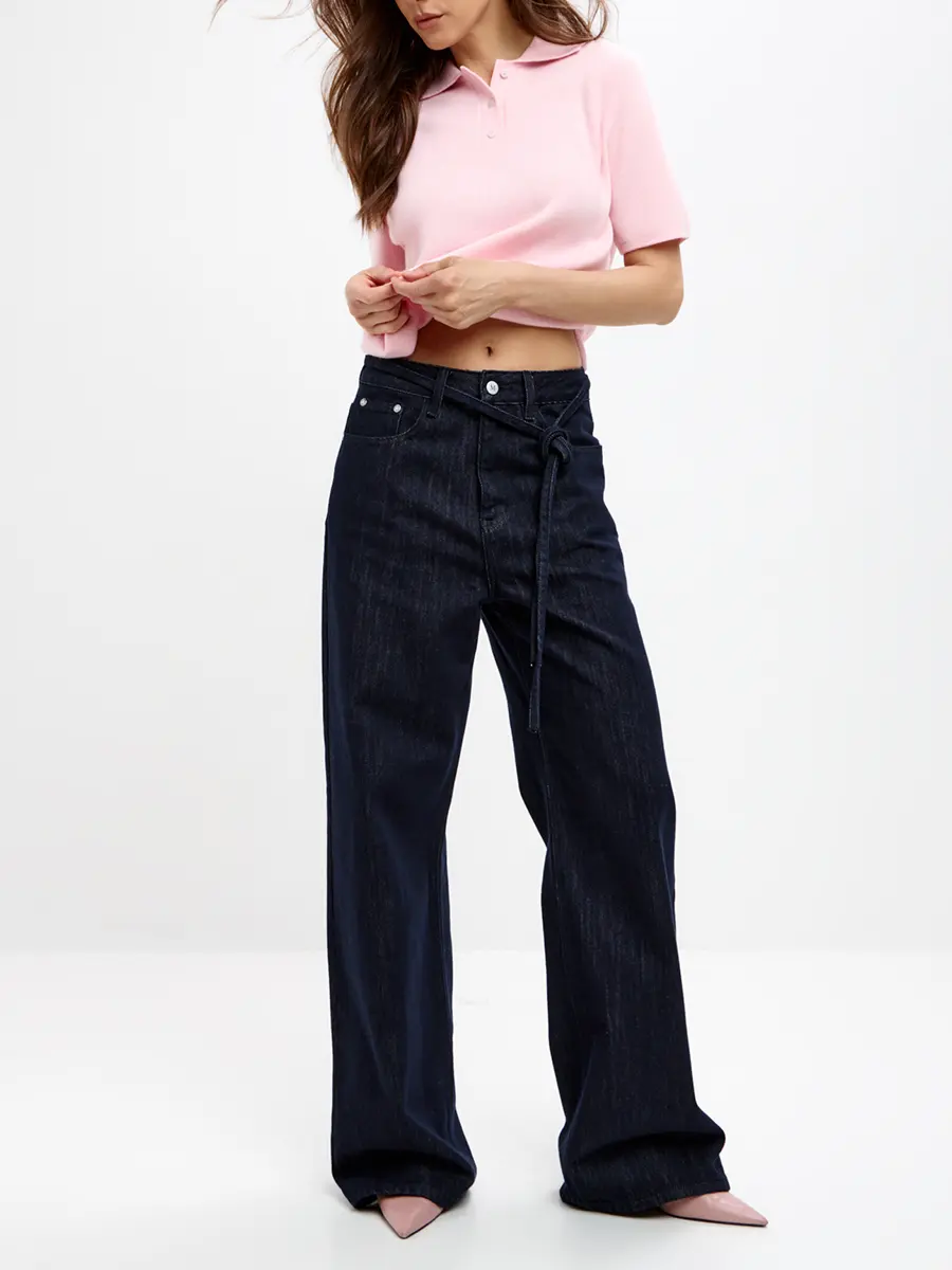 Джинсы хлопковые