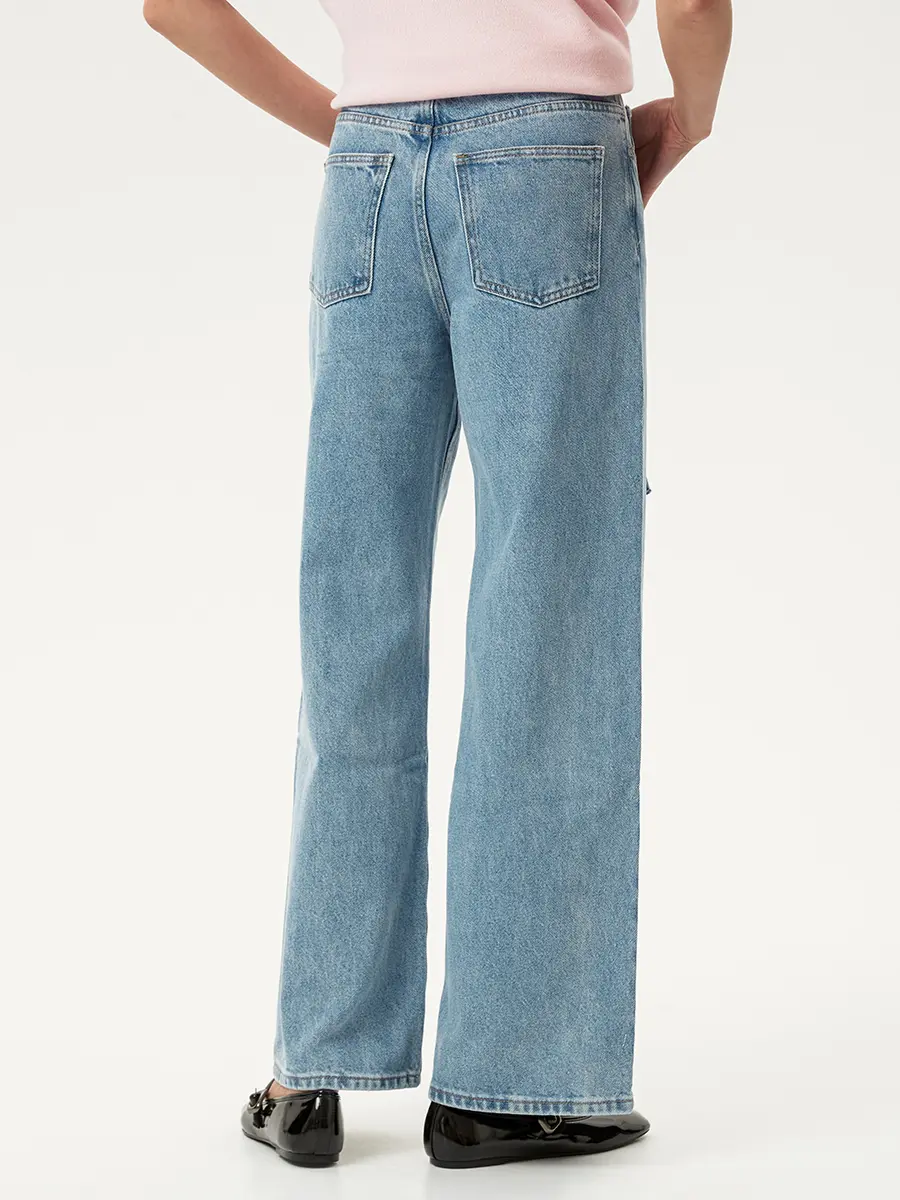 Джинсы хлопковые