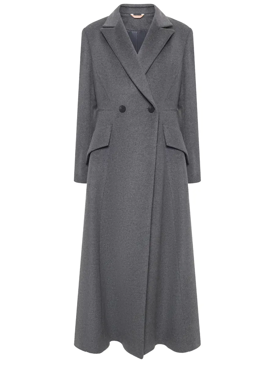 Пальто из кашемира и шерсти