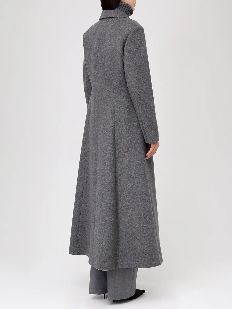 Пальто из кашемира и шерсти