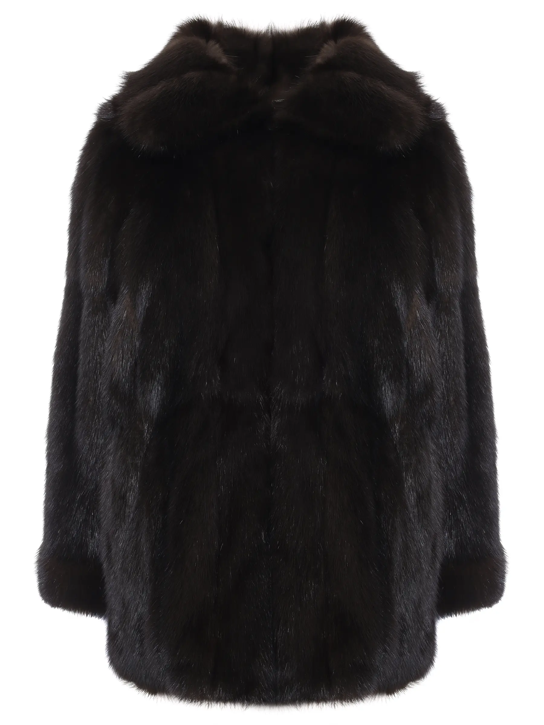 Куртка двусторонняя Sophie с мехом соболя