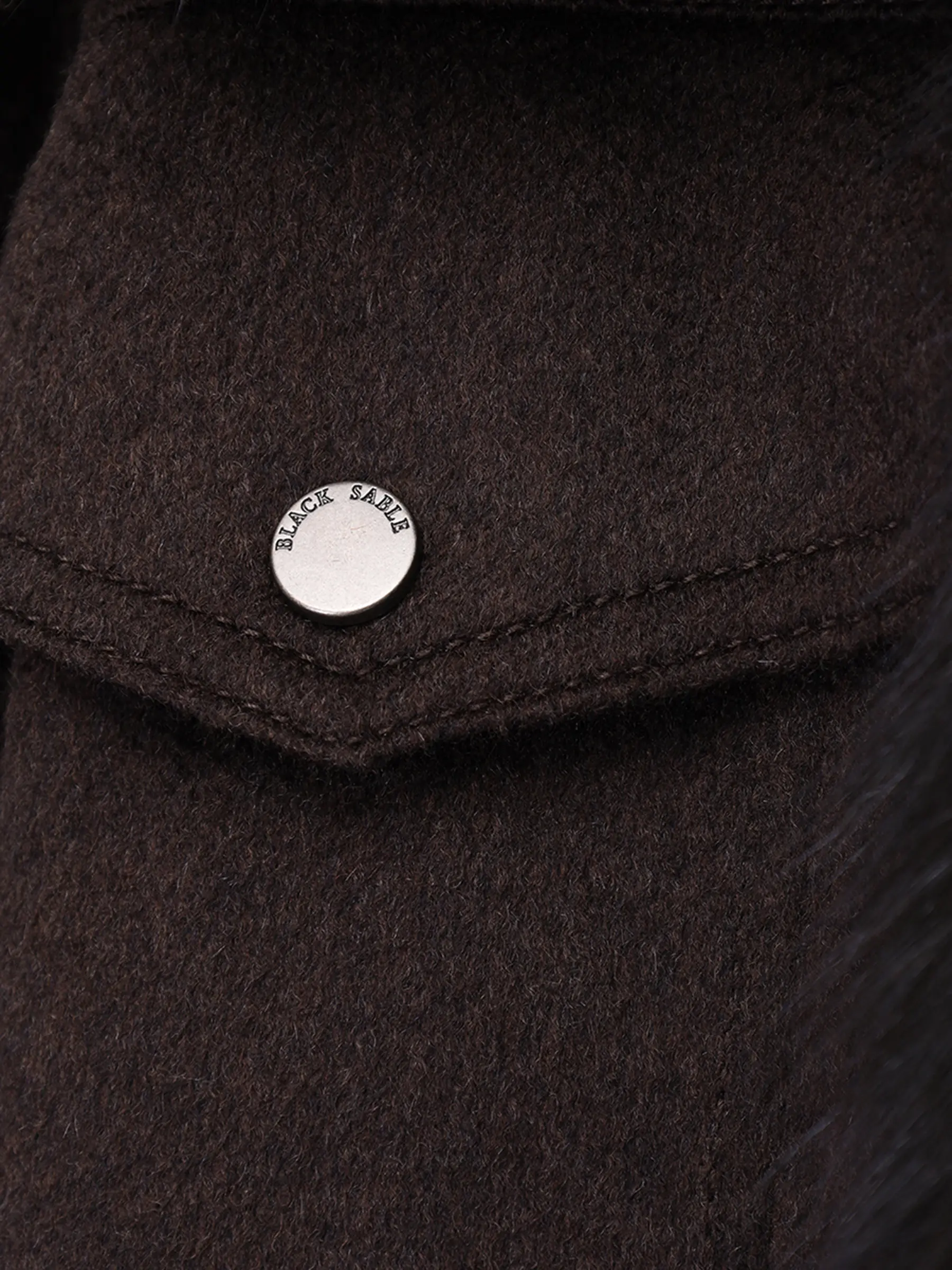 Куртка двусторонняя Sophie с мехом соболя