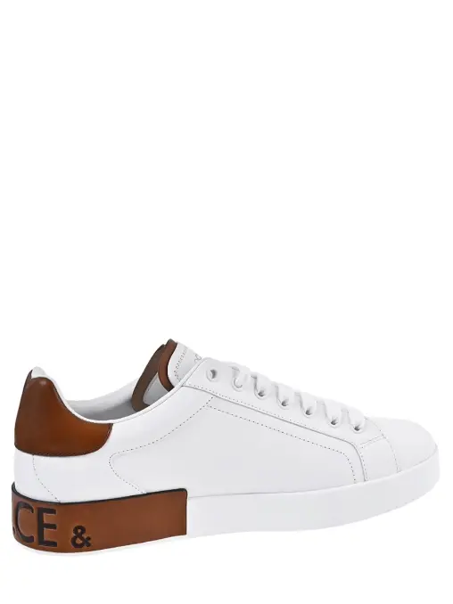 Кеды кожаные Portofino DOLCE & GABBANA