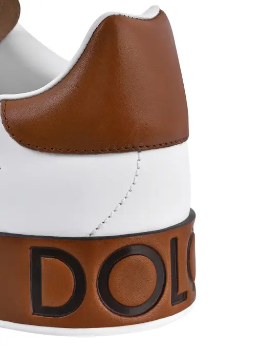Кеды кожаные Portofino DOLCE & GABBANA