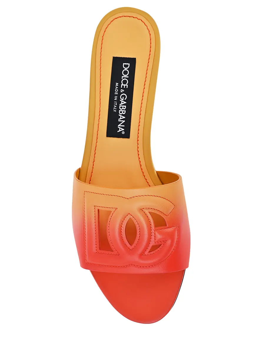 Шлепанцы кожаные Bianca