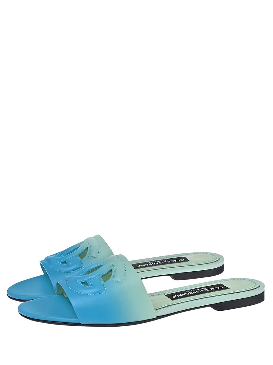 Шлепанцы кожаные Bianca