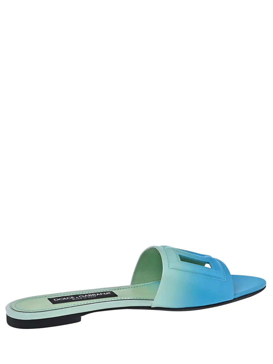 Шлепанцы кожаные Bianca